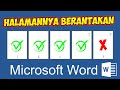 Cara Memperbaiki Halaman yang Berantakan di Microsoft Word