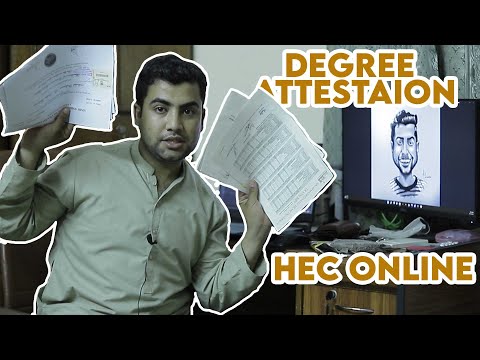 Degree Attestation from HEC Process | Start to End | #HECAttestation