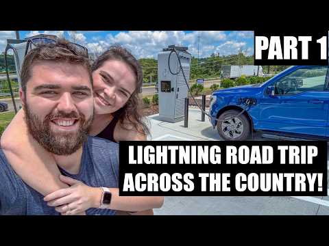 Cross-Country Holiday Road Trip In My F150 Lightning - North Carolina to Minnesota! Part 1