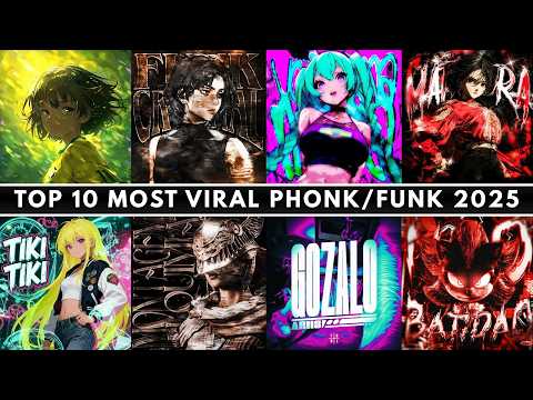 VIRAL PHONK/FUNK SONGS 2025 🎵🔥🎵 PLAYLIST