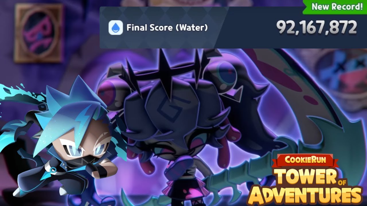 Champions Raid Water 92M - CookieRun: Tower of Adventures Season 7