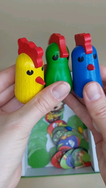 Цыплячьи бега🐥Необычное мемори. Настольная игра на развитие памяти ...