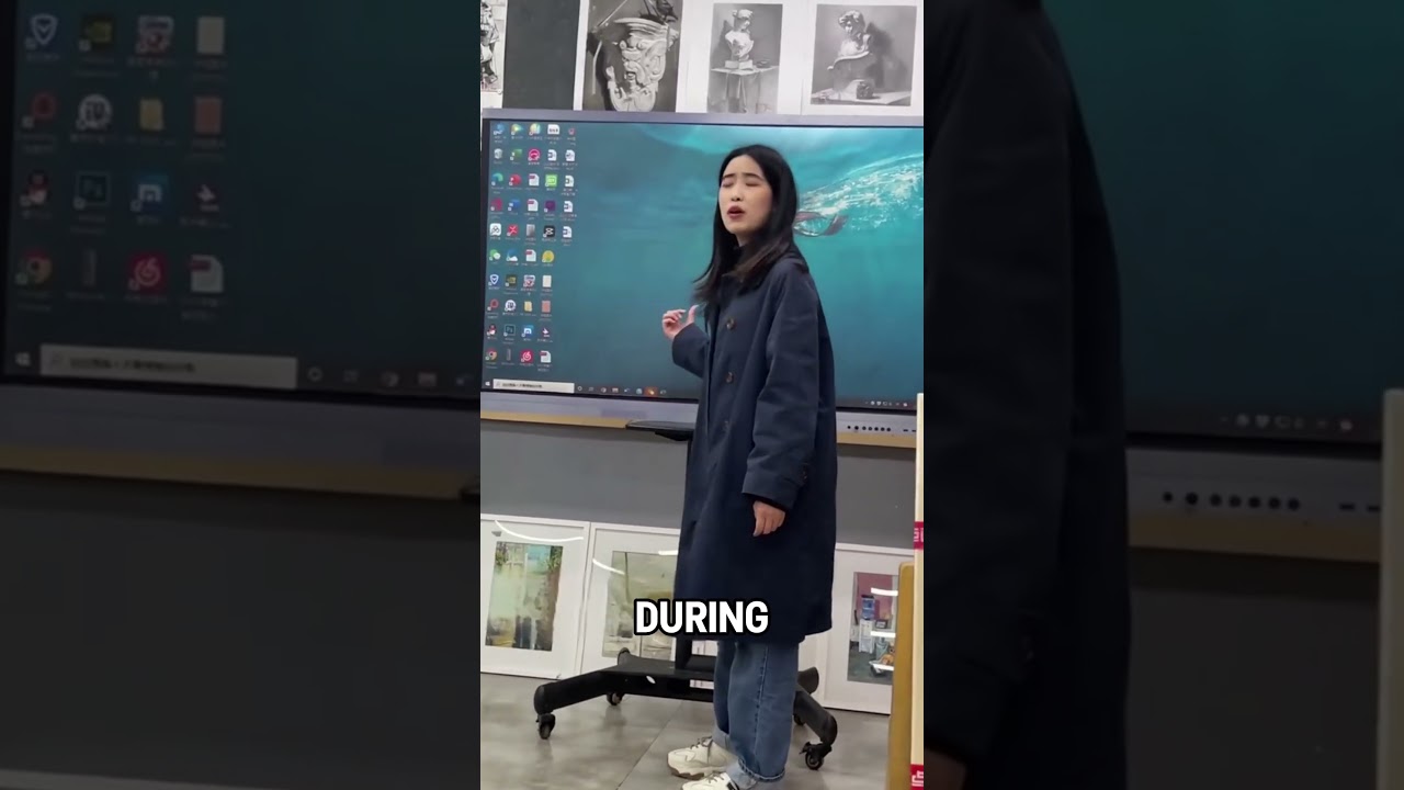 Учительница проливает слезы на бумагу, смотрит телевизор и ломает реальность.