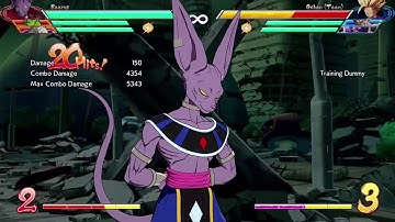 DBFZ - Beerus Vanish Concept
