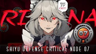 Shiyu 07 ✦  Rina Crit Build Showcase