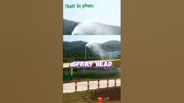 Thiết bị xử lý mùi hôi cho bãi rác Spray Head kết hợp AirSolution9314