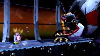 MS. Splosion Man - Intro + 1-1 Prologue Level