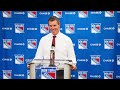 NYR vs VAN: Mike Sullivan Postgame Media Availability | Oct. 11, 2026