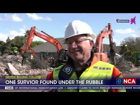 George Building Collapse | One survivor found under rubble