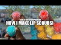 HOW I MAKE LIP SCRUBS *aesthetically pleasing* | LIFE OF AN ENTREPRENEUR 8