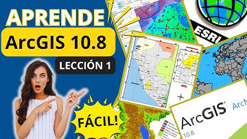 ✅ ArcGIS 10.8 para Principiantes: Paso a Paso desde Cero
