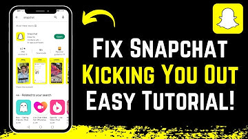 How to Fix Snapchat Kicking You Out !