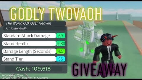 GIVEAWAY IN STAND UPRIGHT