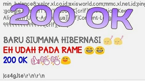 [new] Cara Buat Config XL AXIS Opok 200 OK