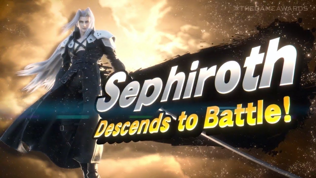 Sephiroth Descends to Battle! Super Smash Bros. Ultimate Challenger Pack 8