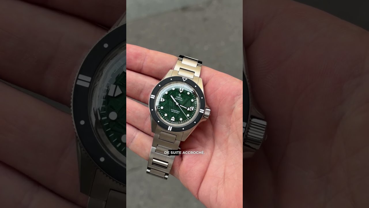 Découvrons la dernière montre Yema !