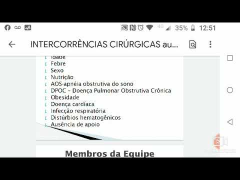 Aula 1 - Conhecendo.o que é Intercorrências Cirúrgicas parte 2 - YouTube