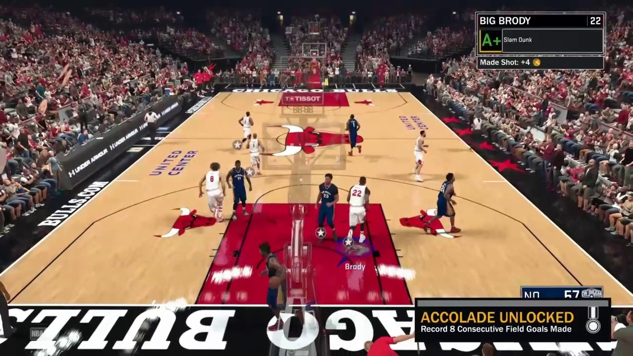 NBA 2K17 MyCareer - 28pt/24rb, BULLYING Anthony Davis + Grand Badge Unlocked !!!