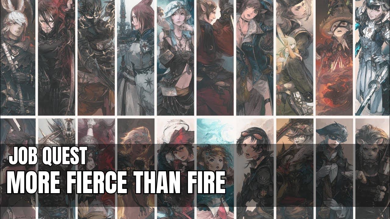 Final Fantasy XIV Heavensward Job Quest More Fierce than Fire