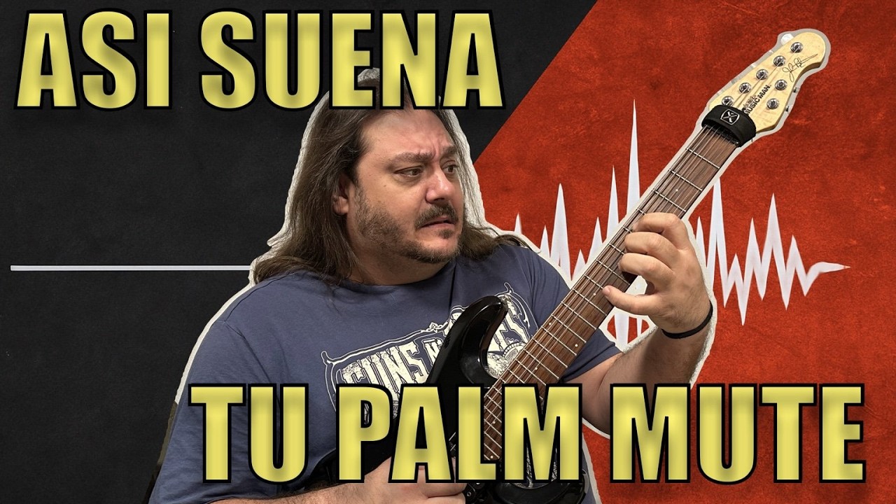 7 Riffs para aprender a hacer bien el Palm Mute (de fácil a difícil)