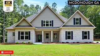 MUST see Brand NEW Custom Home For Sale in McDonough GA - 1.7 Acres - McDonough GA Real Estate