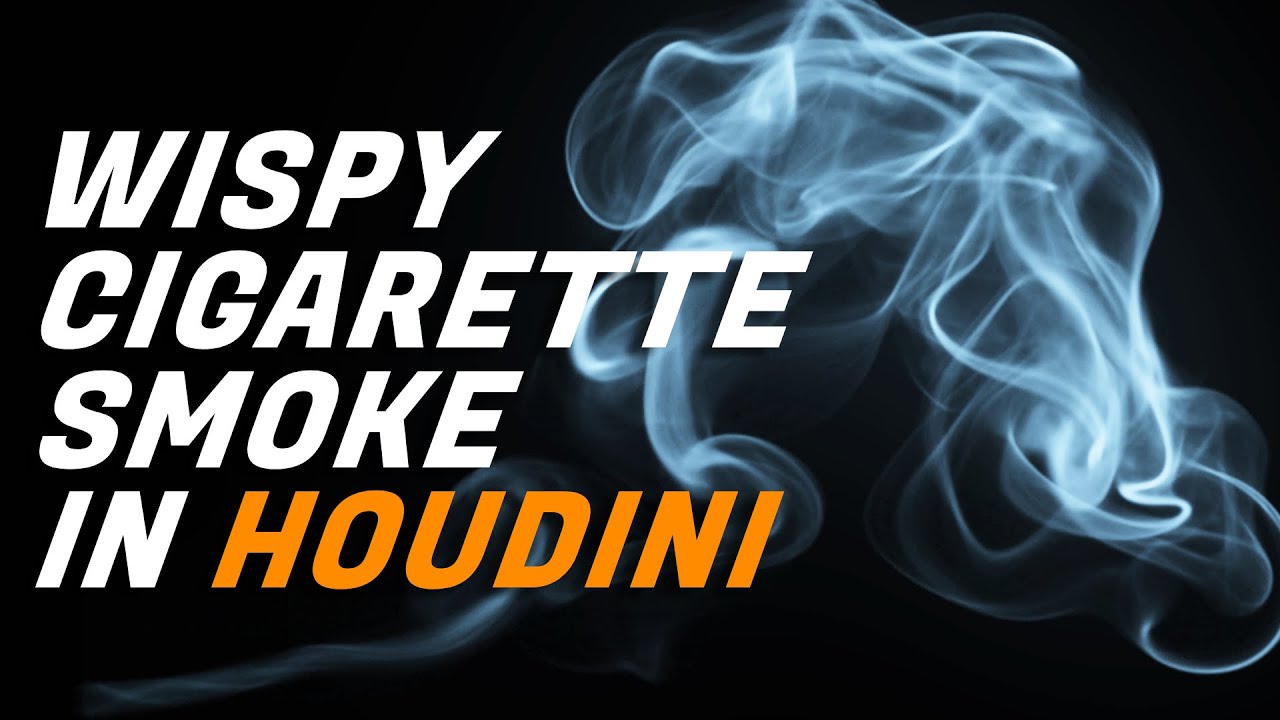 Wispy Cigarette Smoke in Houdini