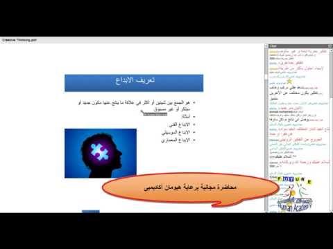 هيومان أكاديمى التفكير الابداعي مع الدكتور أيمن ربيع أمين