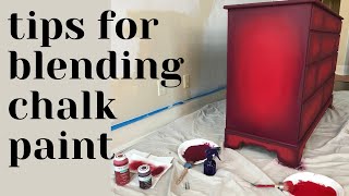 HOW TO BLEND CHALK PAINT Beginner's guide to blended finishes