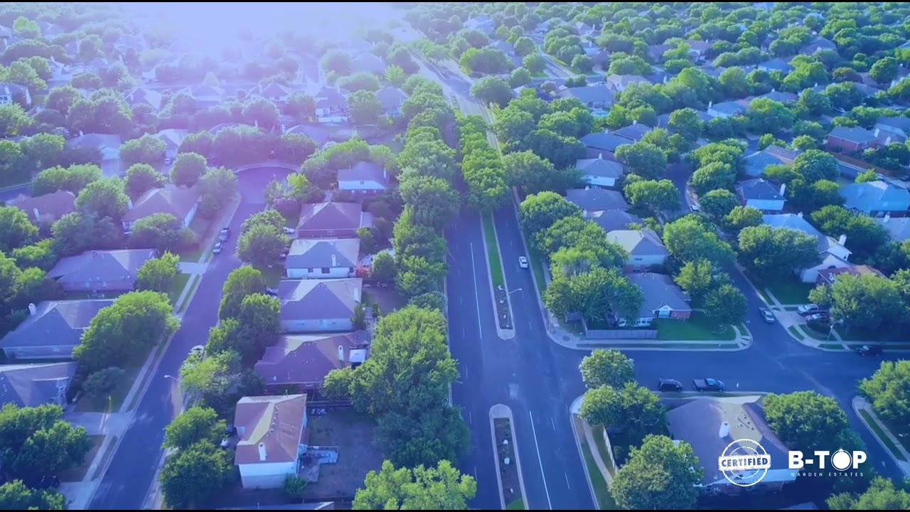 3D Aerial View, B-Top Garden Estate