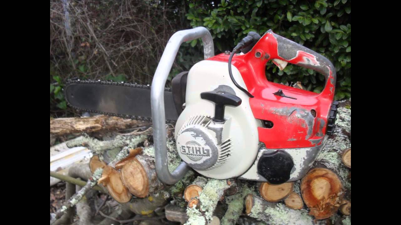 Tronçonneuse Stihl 08s YouTube