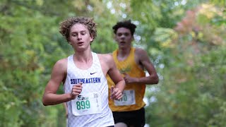 IHSAA Cross Country Noblesville Sectional Boys Race 2023
