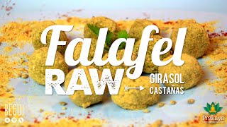 Falafel RAW ♥ Falafel de Girasol y Castañas by PrakayaTv 2,527 views 9 years ago 6 minutes, 30 seconds