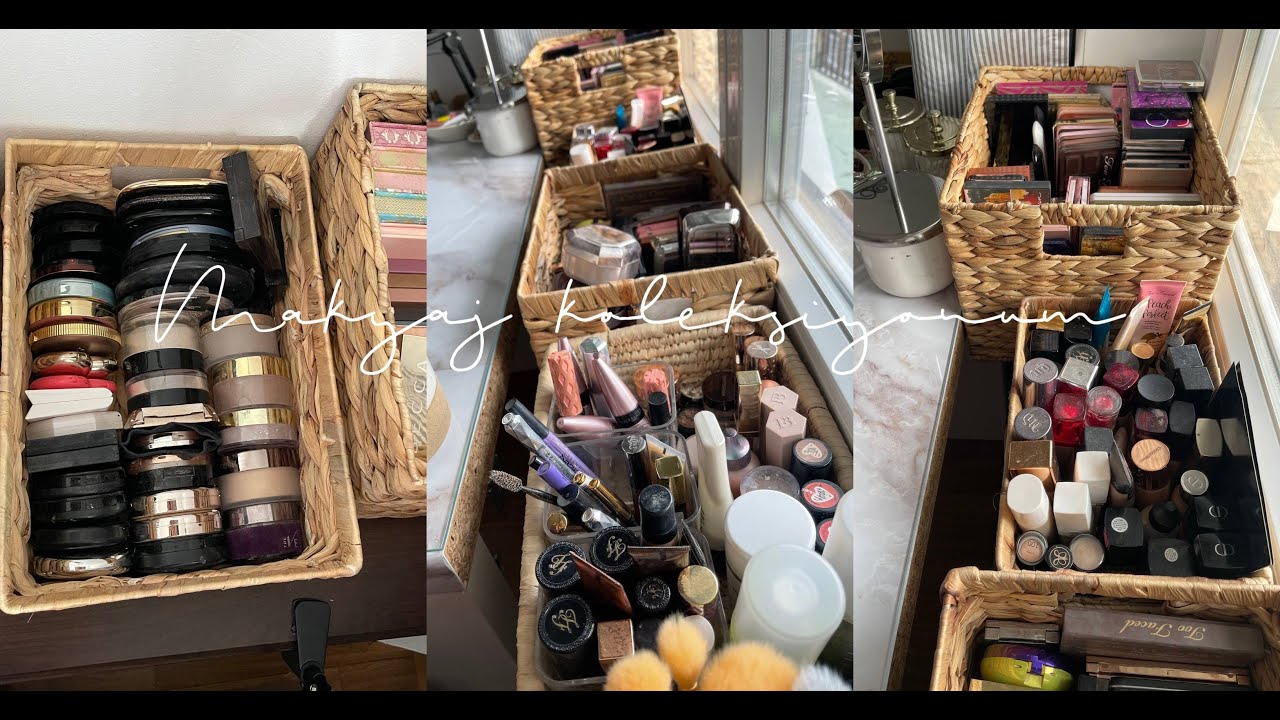Makyaj koleksiyonum | yeni düzenleme & project pan