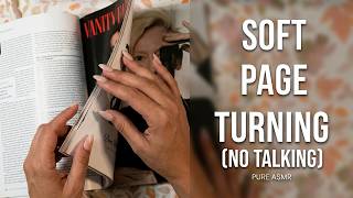 ASMR Magazine Rustling • Soft Page Turns | No Talking screenshot 2