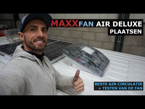 Maxxfan Air Deluxe Plaatsen - Beste Dakraam met Ventilator? - Hoe installeren wij de Maxxfan