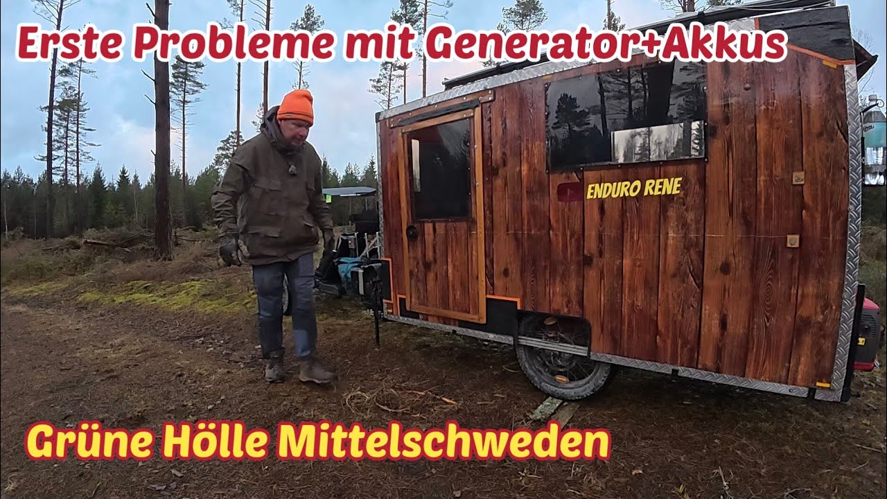 Generator+Akku Probleme/Winter Tour Schweden #9