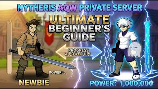NYTHERIS AQW PRIVATE SERVER - ULTIMATE BEGINNER'S GUIDE #AQW #aqwprivateserver #nytheris