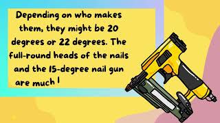 21 vs  30 Degree Farming Nailers