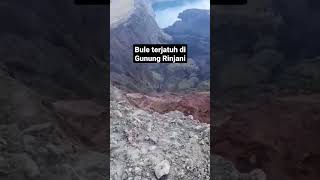 Pendaki "Bule" Terjatuh di Gunung Rinjani #pendaki #rinjani #lombok screenshot 2