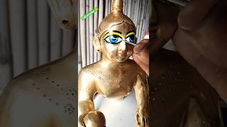 🩺✨ Murti Doctor Clinic | Emergency Laddu Gopal Murti Repair &amp; Painting Process 🎨🙏