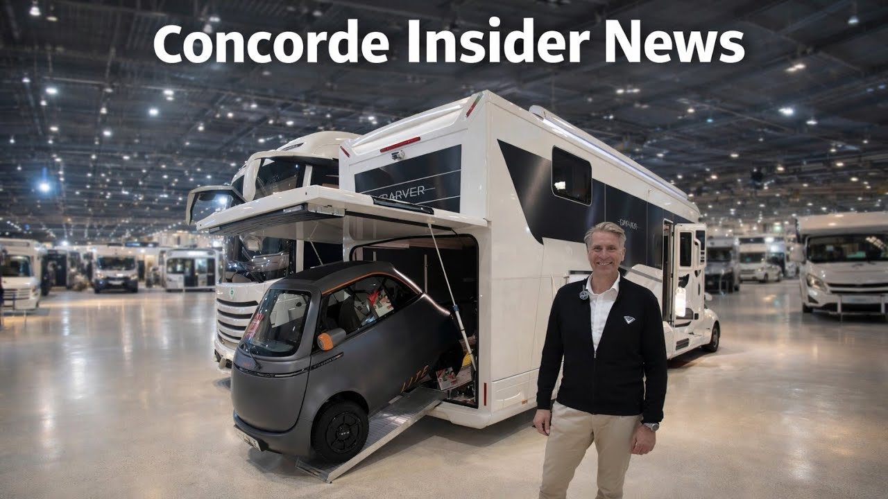 Concorde Insider News 2026 – Concorde Carver 7,5 t PKW-Garage mit Entwicklungschef Markus