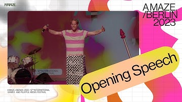 A MAZE. / Berlin 2023 | Opening Speech