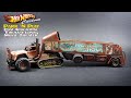 Hot Wheels Custom Park 'N Play | Post Apocalyptic Traveling Theater | Super Rigs 2021