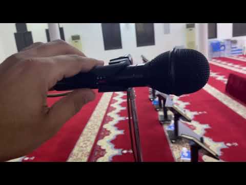 صيانة الصوت داخل المسجد لجامع كبير 