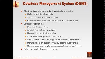 Class 2 | DBMS | Chapter 1 Introduction | Anupam Halder