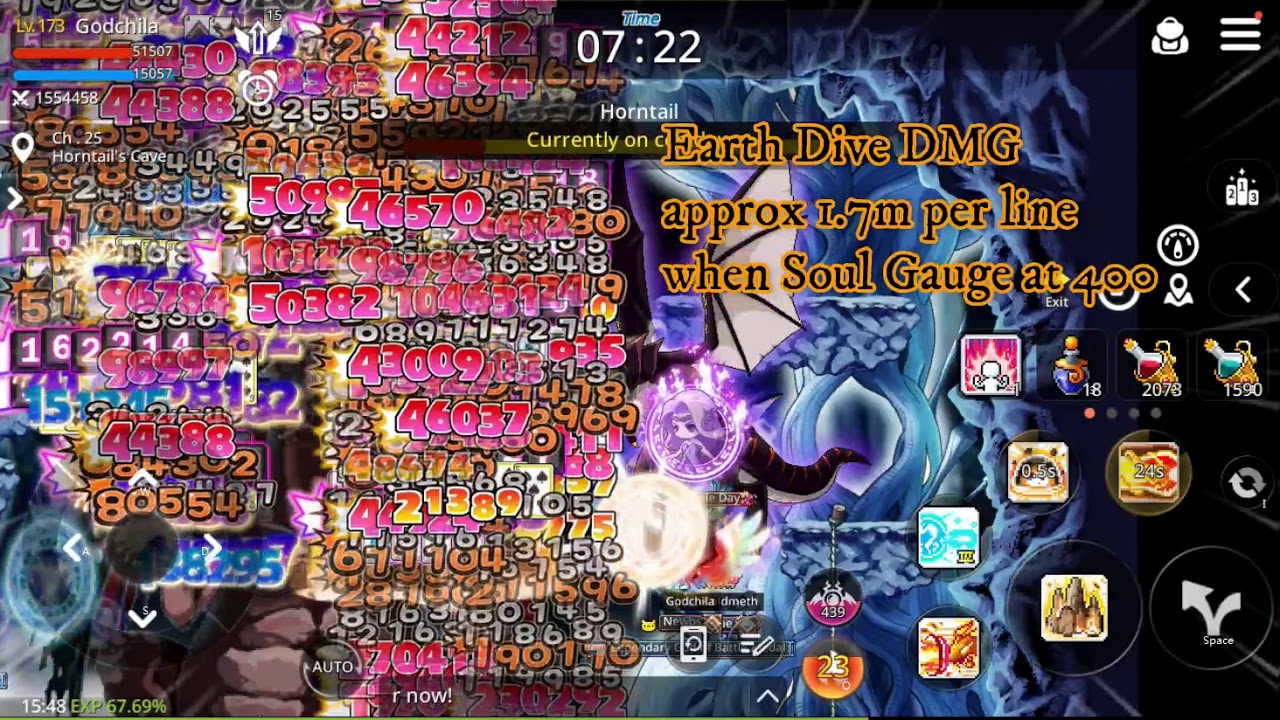 Maplestory m - Got invited to Chaos Horntail right after I get my ...