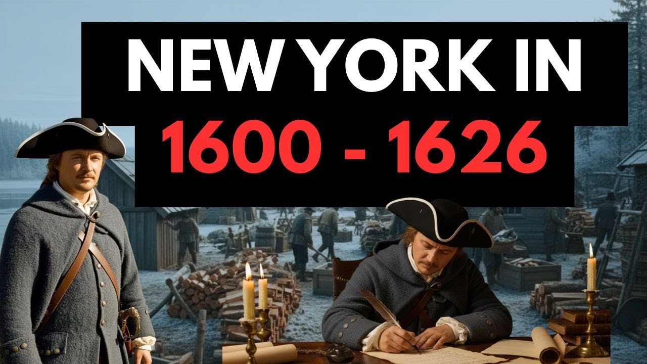 New York History: New Amsterdam 1600-1626 – The Settlement Before the City (AI Reconstruction)