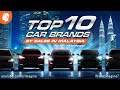 Top 10 Car Brands by Sales in Malaysia 2010 - Feb 2020