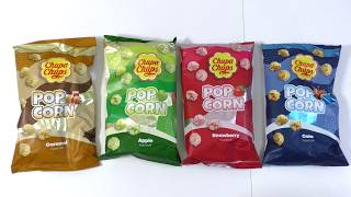 Chupa Chups Popcorn: Apple, Strawberry, Cramel & Cola