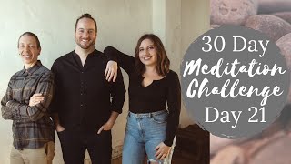 30 Day Meditation Challenge | Day 21 | Body Focused Compassion NO MUSIC